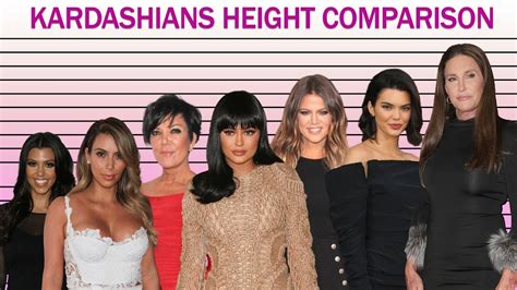 kris jenner height|kardashians height chart.